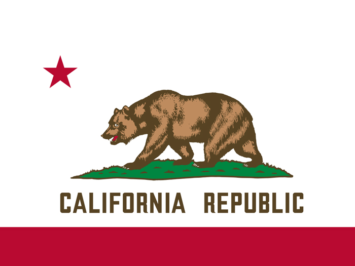 flag-of-california-with-a-grizzly-bear-and-state-name-at-white-field-above-red-stripe-and-red-star-at-corner
